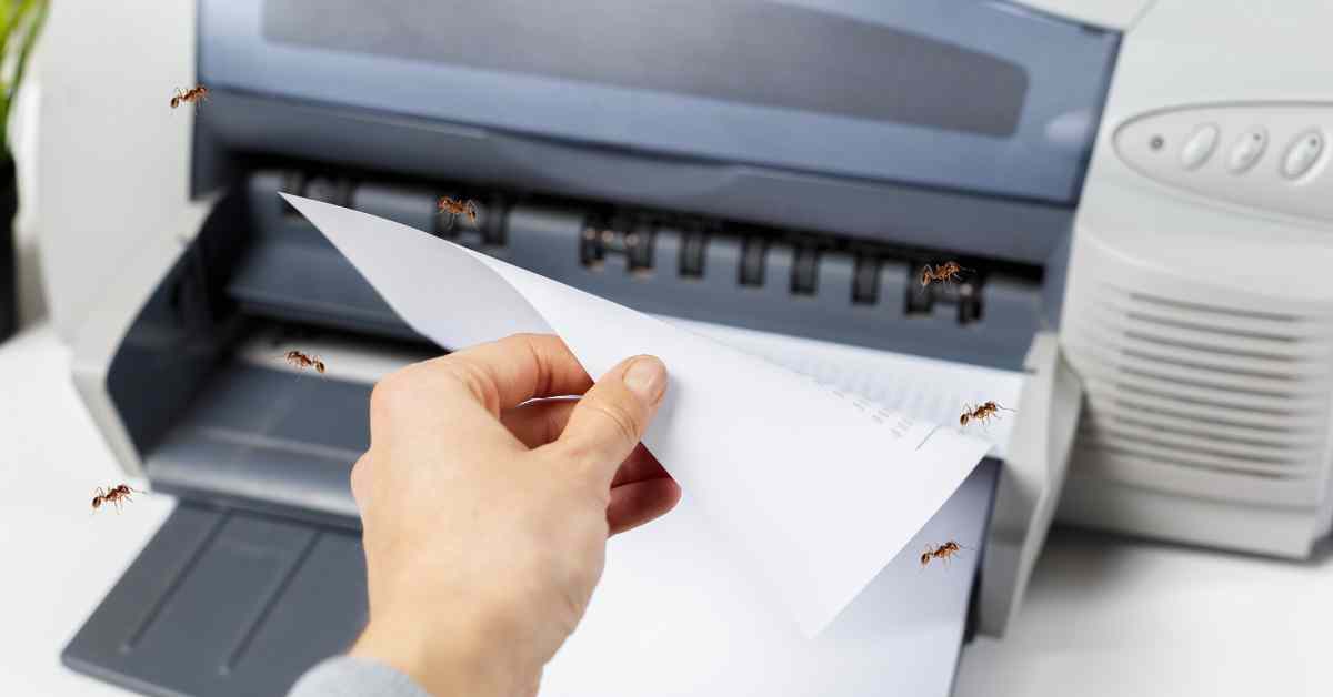 Why Are Ants Attracted To Printers?